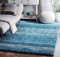 Handmade Ombre Shag Rug